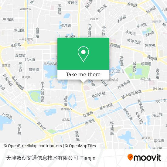 天津数创文通信息技术有限公司 map
