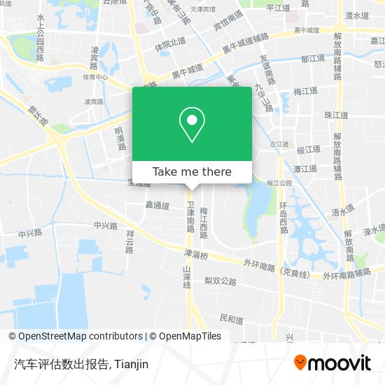 汽车评估数出报告 map