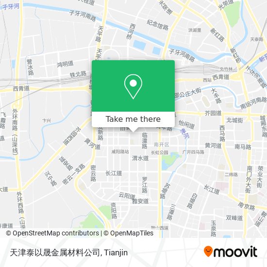 天津泰以晟金属材料公司 map