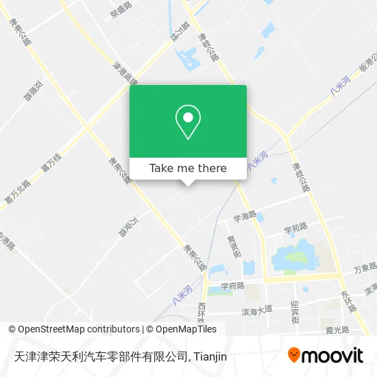 天津津荣天利汽车零部件有限公司 map