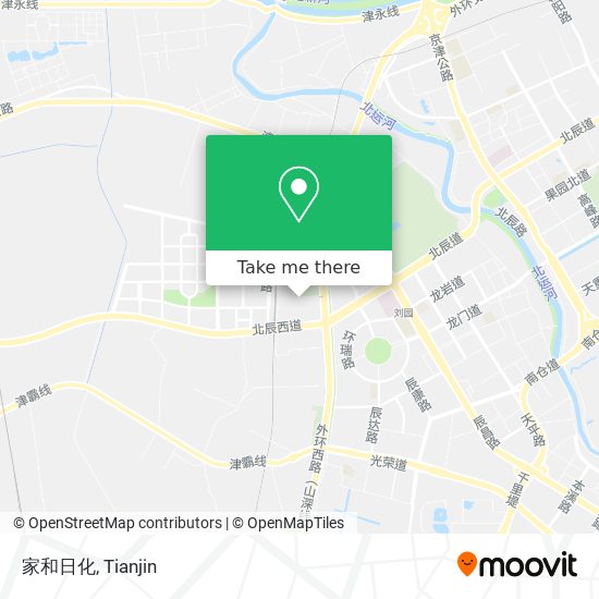 家和日化 map