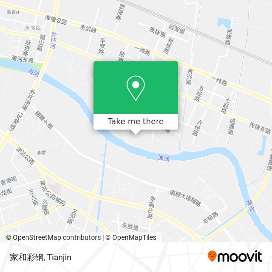 家和彩钢 map