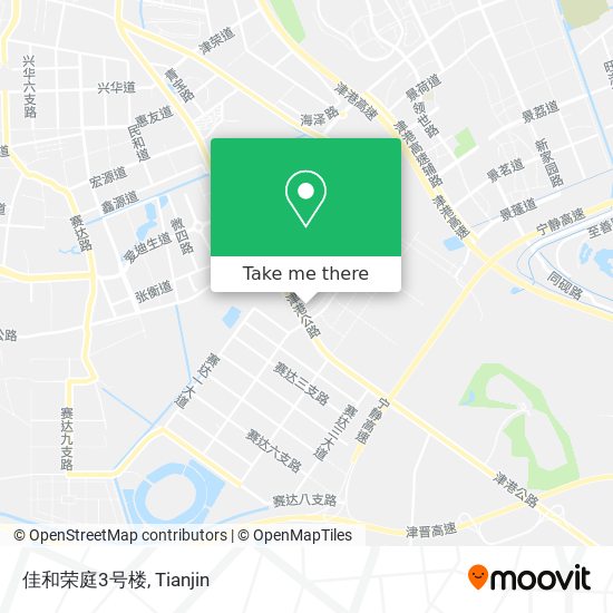 佳和荣庭3号楼 map