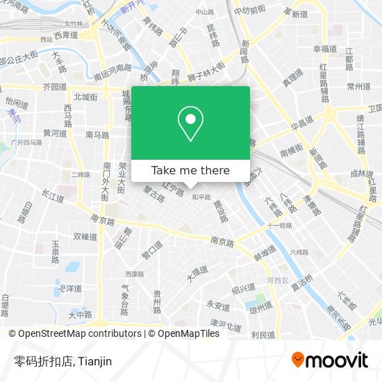 零码折扣店 map
