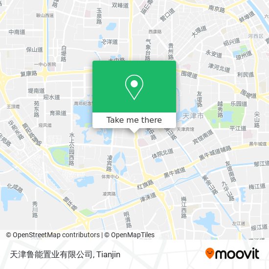 天津鲁能置业有限公司 map