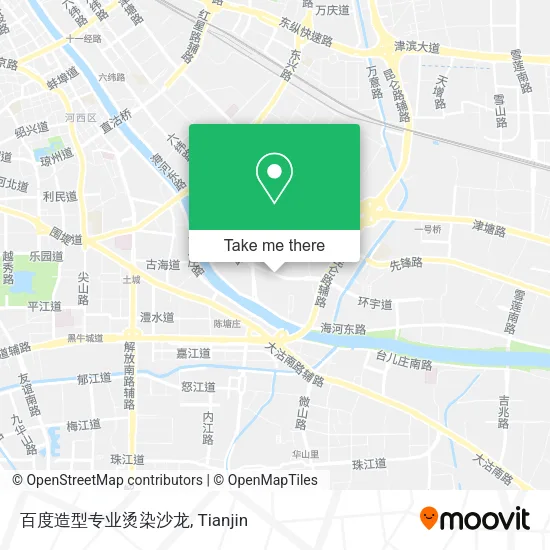 百度造型专业烫染沙龙 map