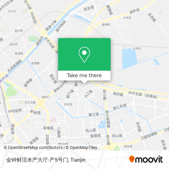 金钟鲜活水产大厅-产5号门 map