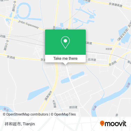 祥和超市 map