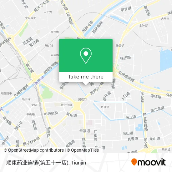 顺康药业连锁(第五十一店) map
