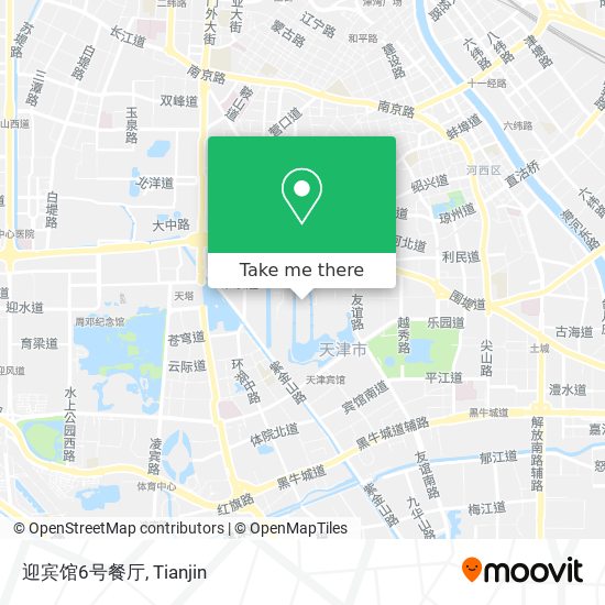 迎宾馆6号餐厅 map