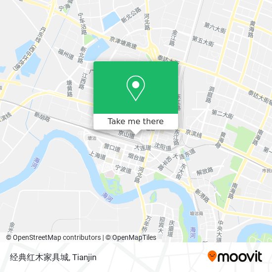 经典红木家具城 map