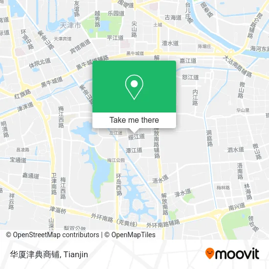 华厦津典商铺 map