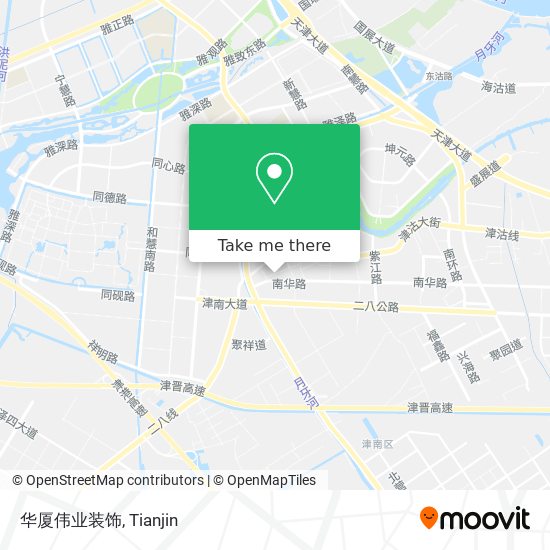 华厦伟业装饰 map
