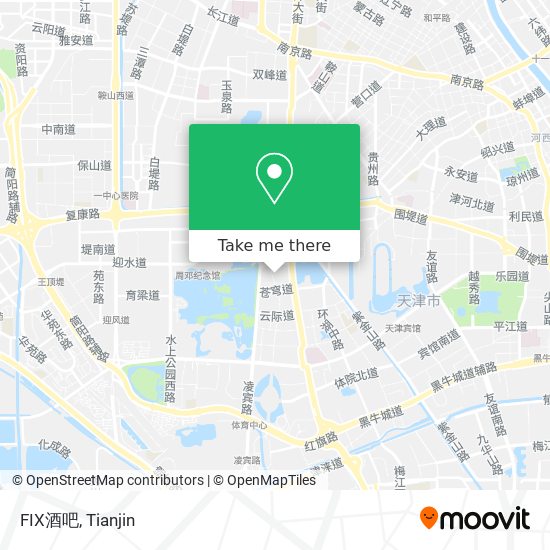FIX酒吧 map