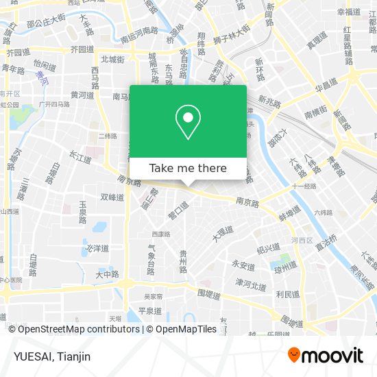 YUESAI map
