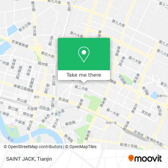 SAINT JACK map