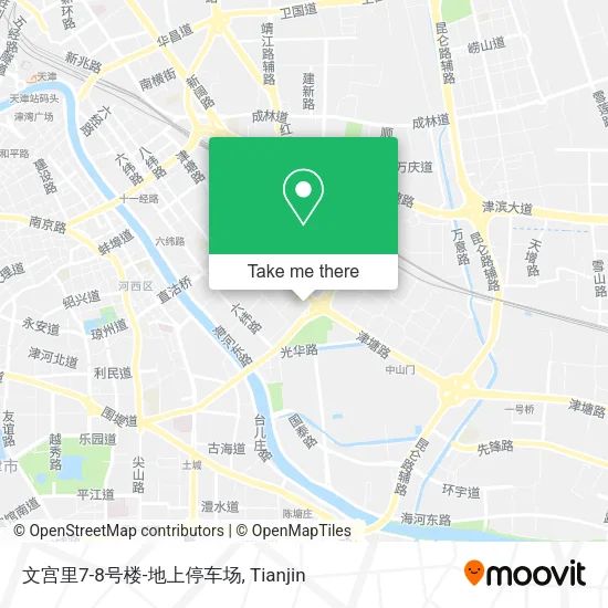 文宫里7-8号楼-地上停车场 map