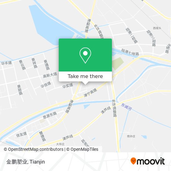 金鹏塑业 map