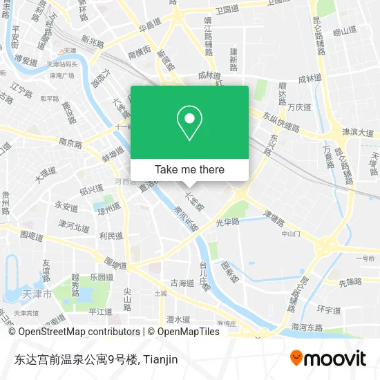 东达宫前温泉公寓9号楼 map
