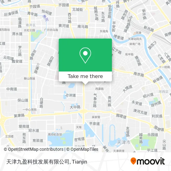 天津九盈科技发展有限公司 map