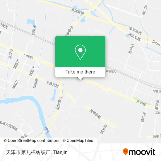 天津市第九棉纺织厂 map