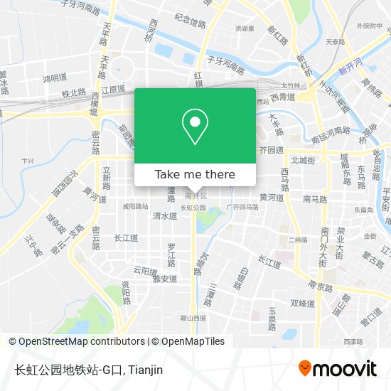长虹公园地铁站-G口 map