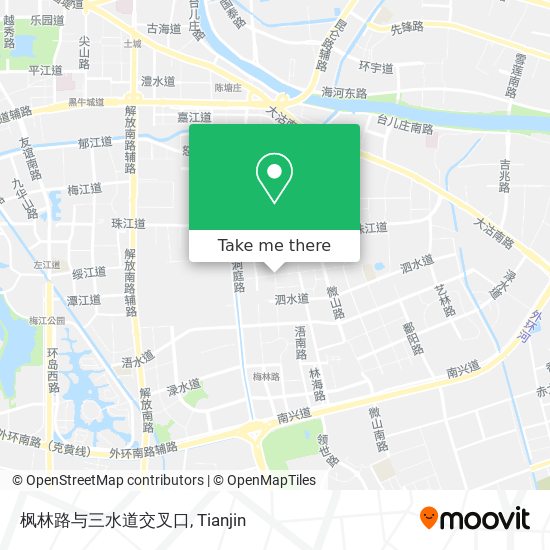 枫林路与三水道交叉口 map