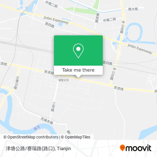 津塘公路/赛瑞路(路口) map