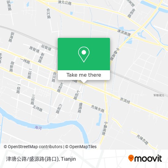 津塘公路/盛源路(路口) map