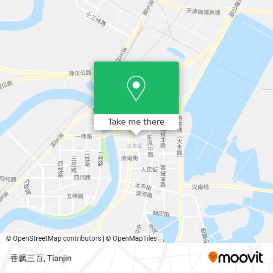 香飘三百 map