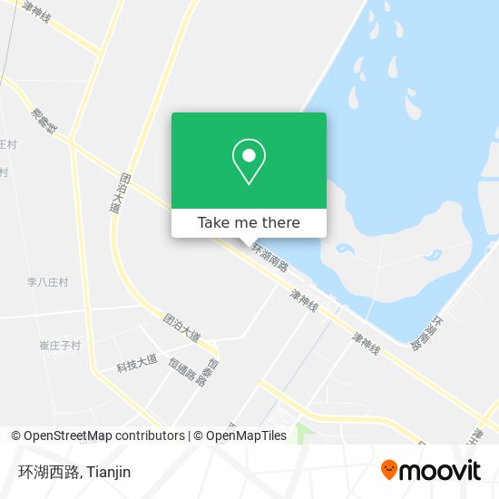 环湖西路 map