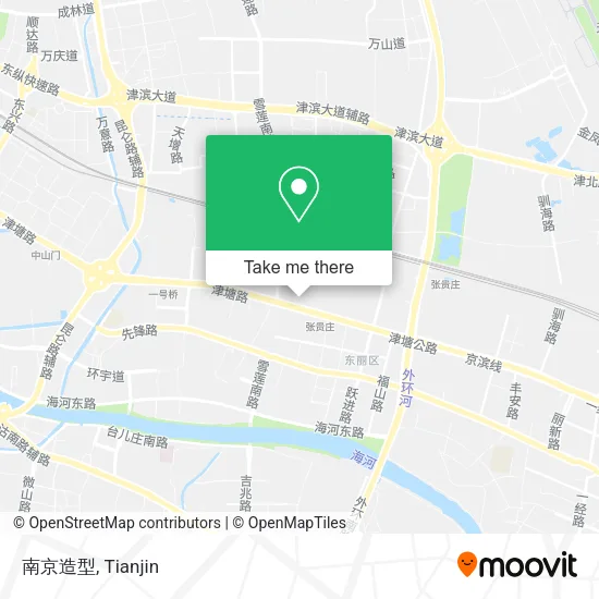 南京造型 map