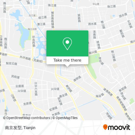 南京发型 map