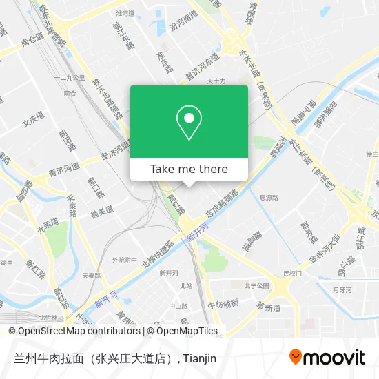 兰州牛肉拉面（张兴庄大道店） map