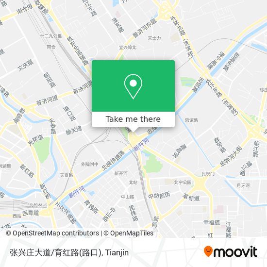 张兴庄大道/育红路(路口) map