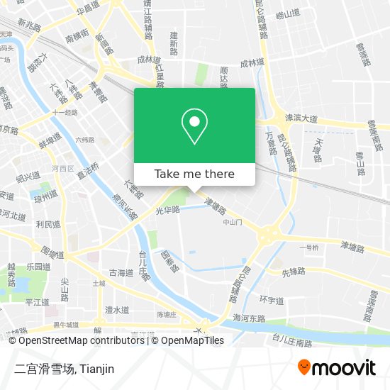 二宫滑雪场 map