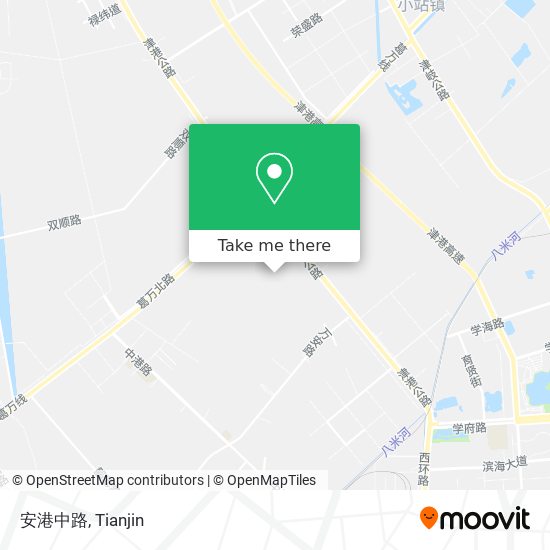 安港中路 map