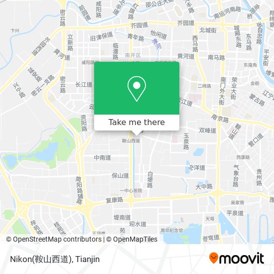 Nikon(鞍山西道) map