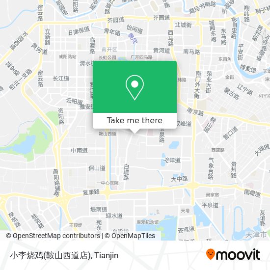 小李烧鸡(鞍山西道店) map