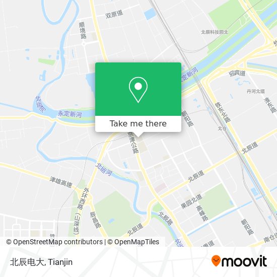 北辰电大 map