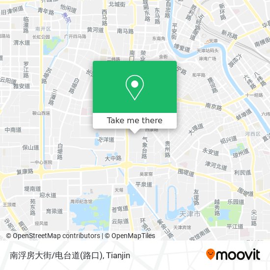 南浮房大街/电台道(路口) map
