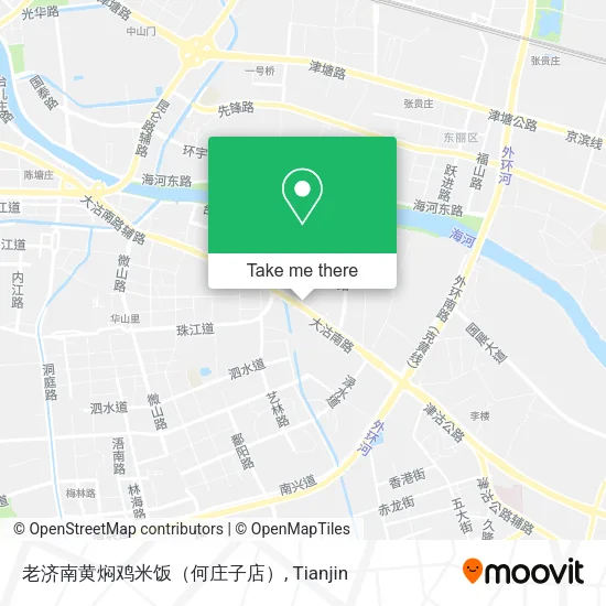 老济南黄焖鸡米饭（何庄子店） map