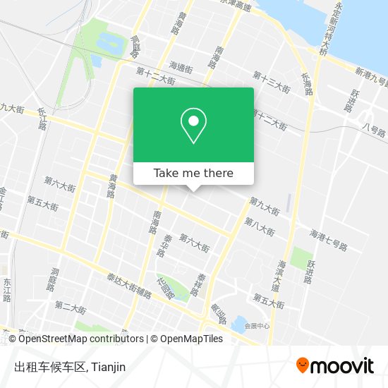 出租车候车区 map