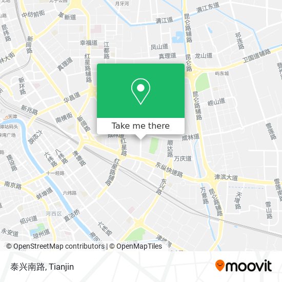 泰兴南路 map