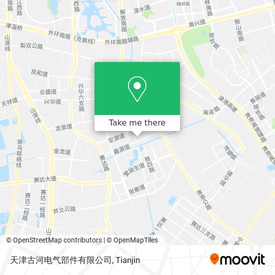 天津古河电气部件有限公司 map