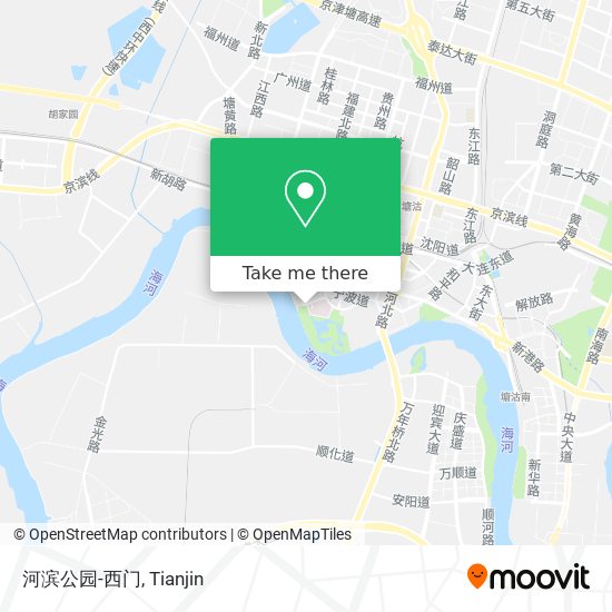 河滨公园-西门 map