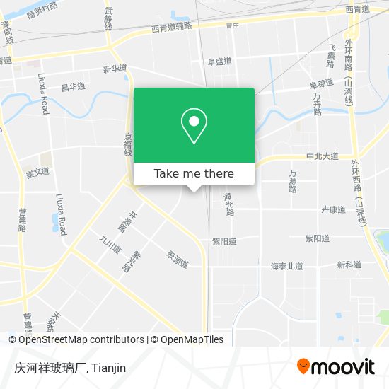 庆河祥玻璃厂 map