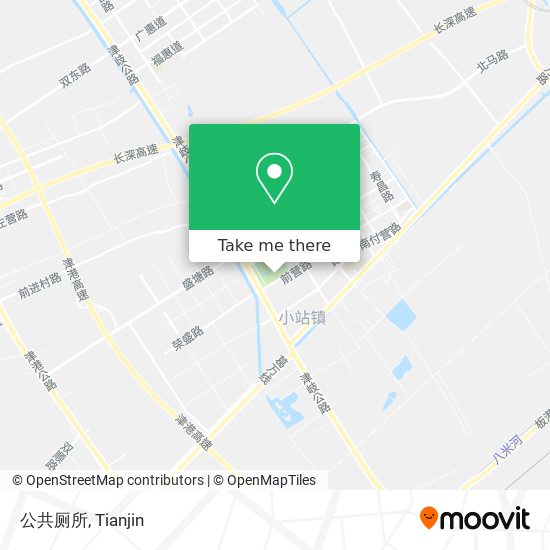 公共厕所 map