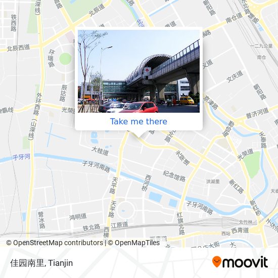 佳园南里 map