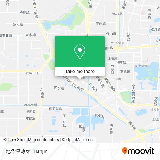 地华里凉菜 map